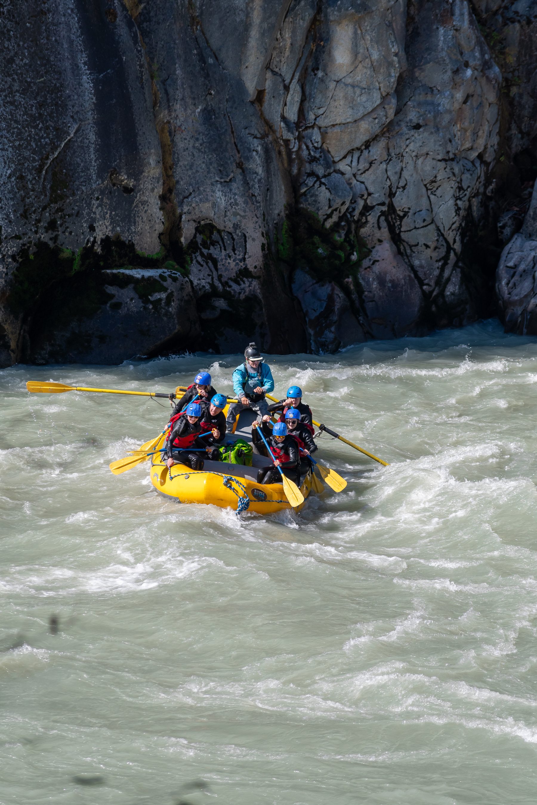 Canadian Outback Rafting Elaho River canyon Squamish BC action photography by GC Media Vancouver
