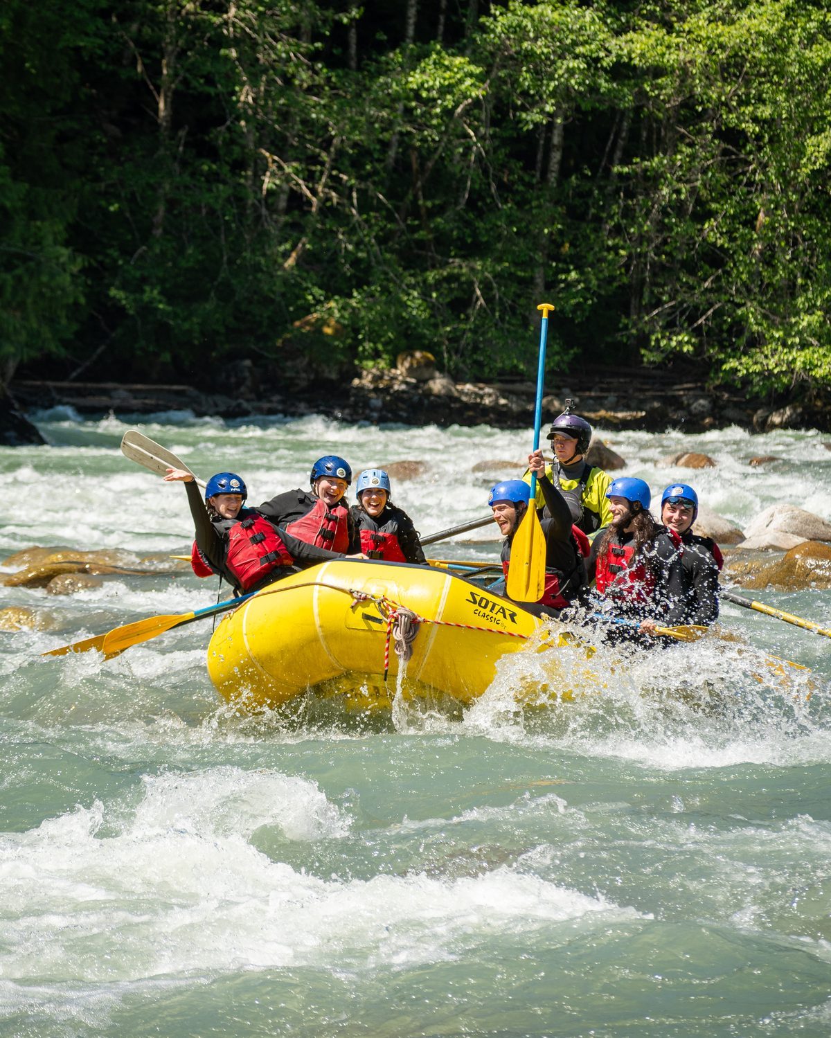 Canadian Outback Rafting Squamish BC whitewater photography by GC Media Vancouver